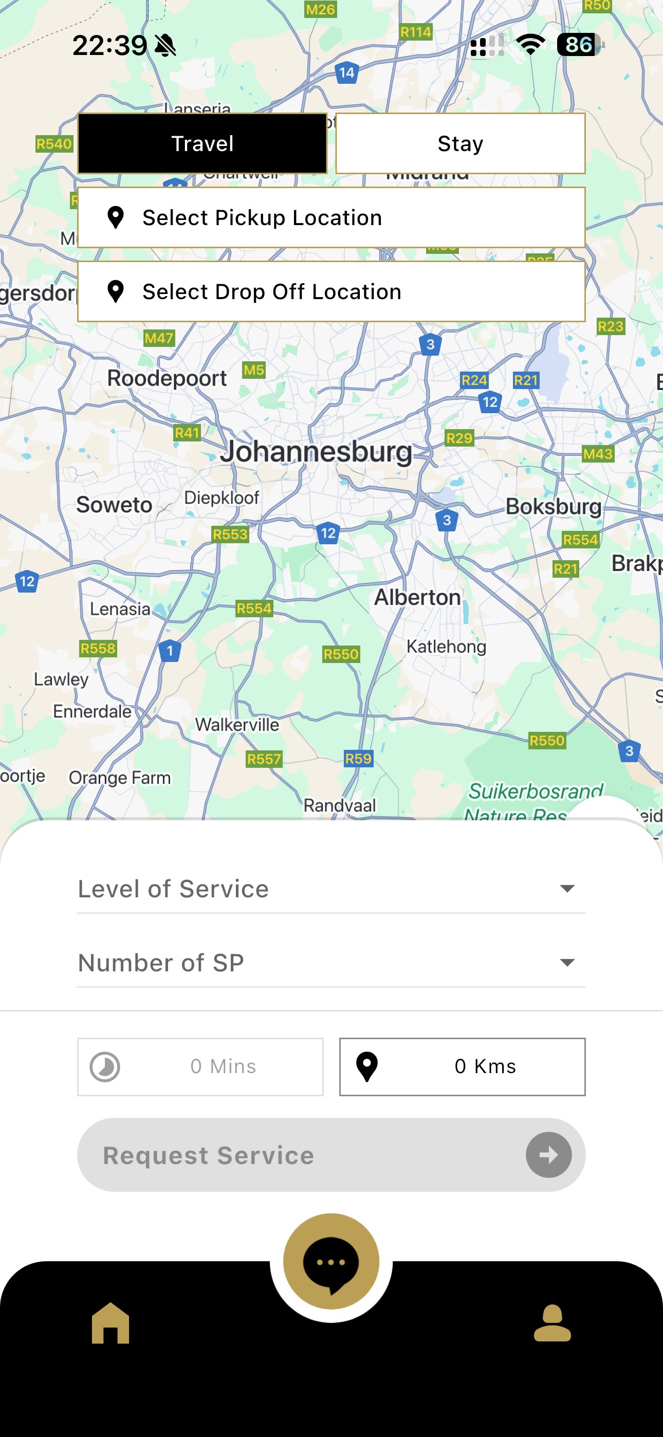 PHYA App - Map View